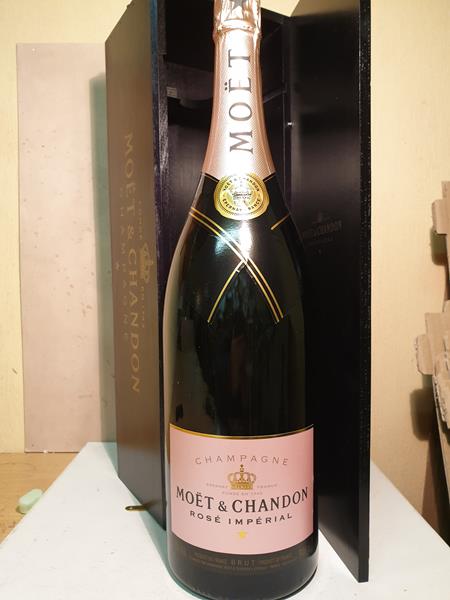 Moet et Chandon brut Imperial Rosé NV JEROBOAM 3000ml in OWC