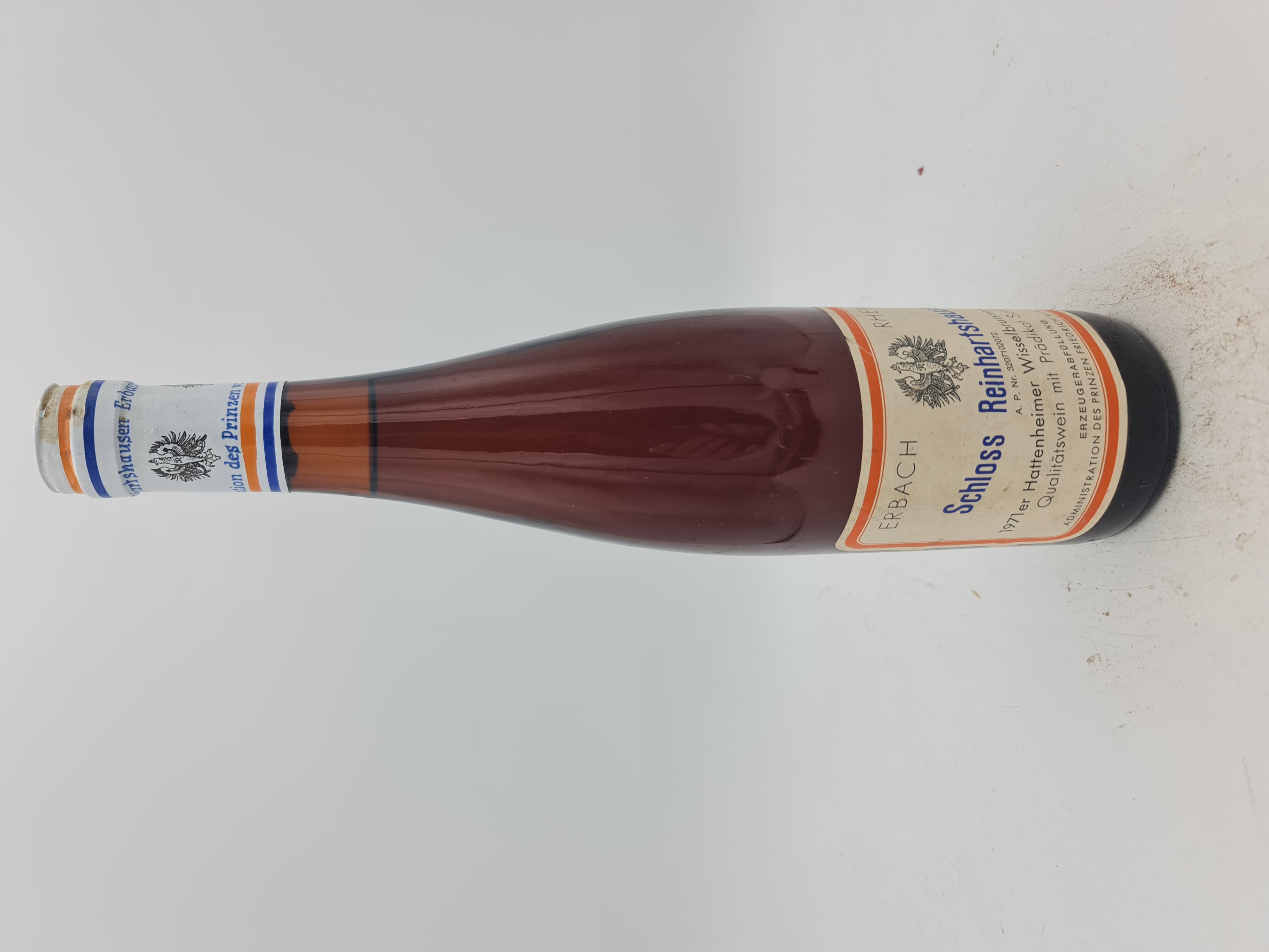 Schloss Reinhartshausen - Hattenheimer Wisselbrunnen Riesling Spätlese 1971