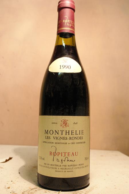 Ropiteau Frères - Monthelie 1er Cru 'Les Vignes-Rondes' 1990
