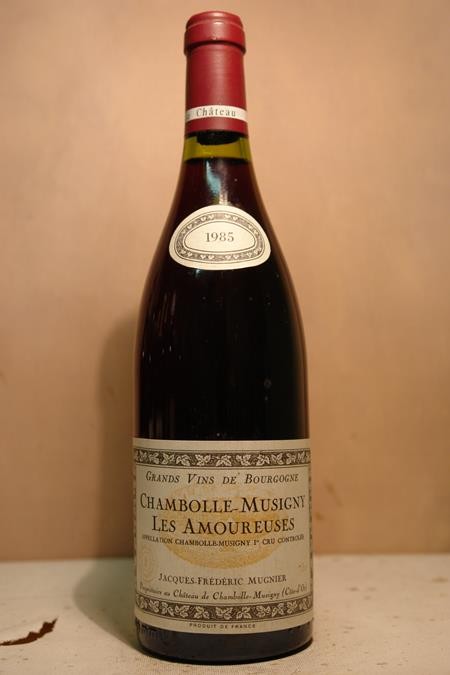 Domaine J-F Mugnier - Chambolle-Musigny 1er cru 'Les Amoureuses' 1985