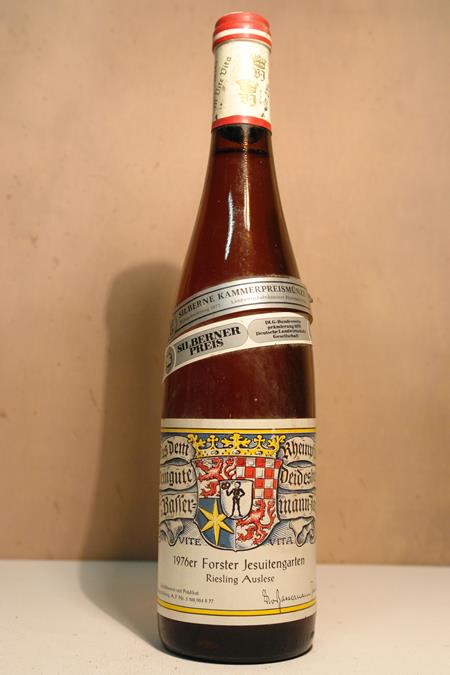 Dr. von Bassermann Jordan - Forster Jesuitengarten Riesling Auslese 1976