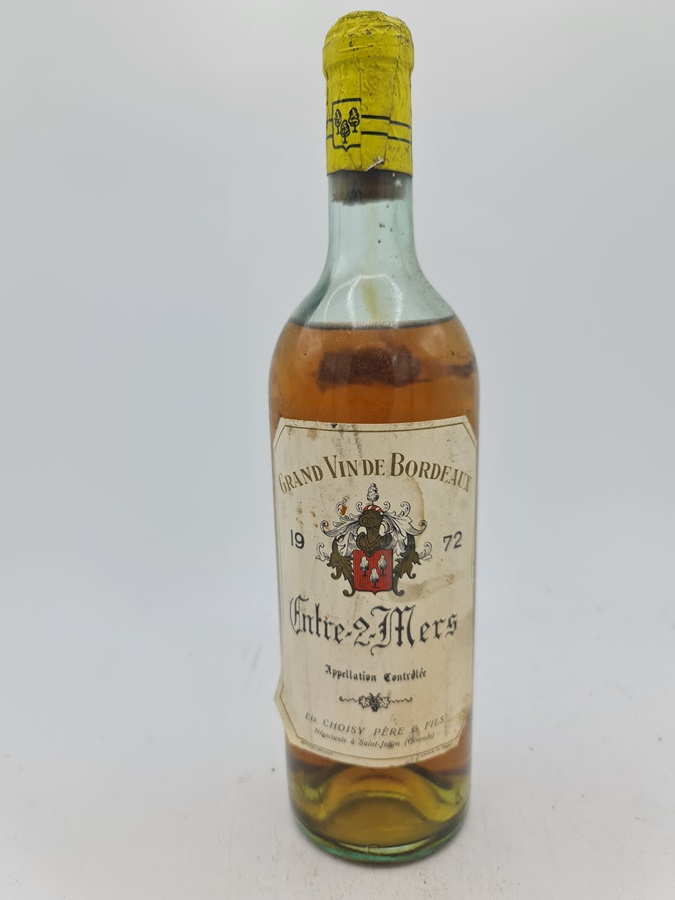 Ets Choisy Père et Fils Grand Vin de Bordeaux Entre-d-Mers 1972