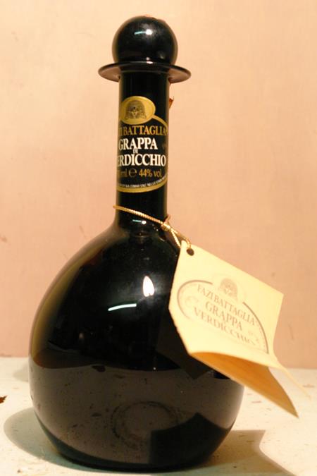 Fazi Battaglia Grappa Di Verdicchio Anno 1990 44% alc. by vol. 750ml