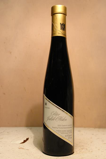 Peter Jakob Kühn - Oestricher Lenchen Riesling Trockenbeerenauslese Goldkapsel 2003 375ml