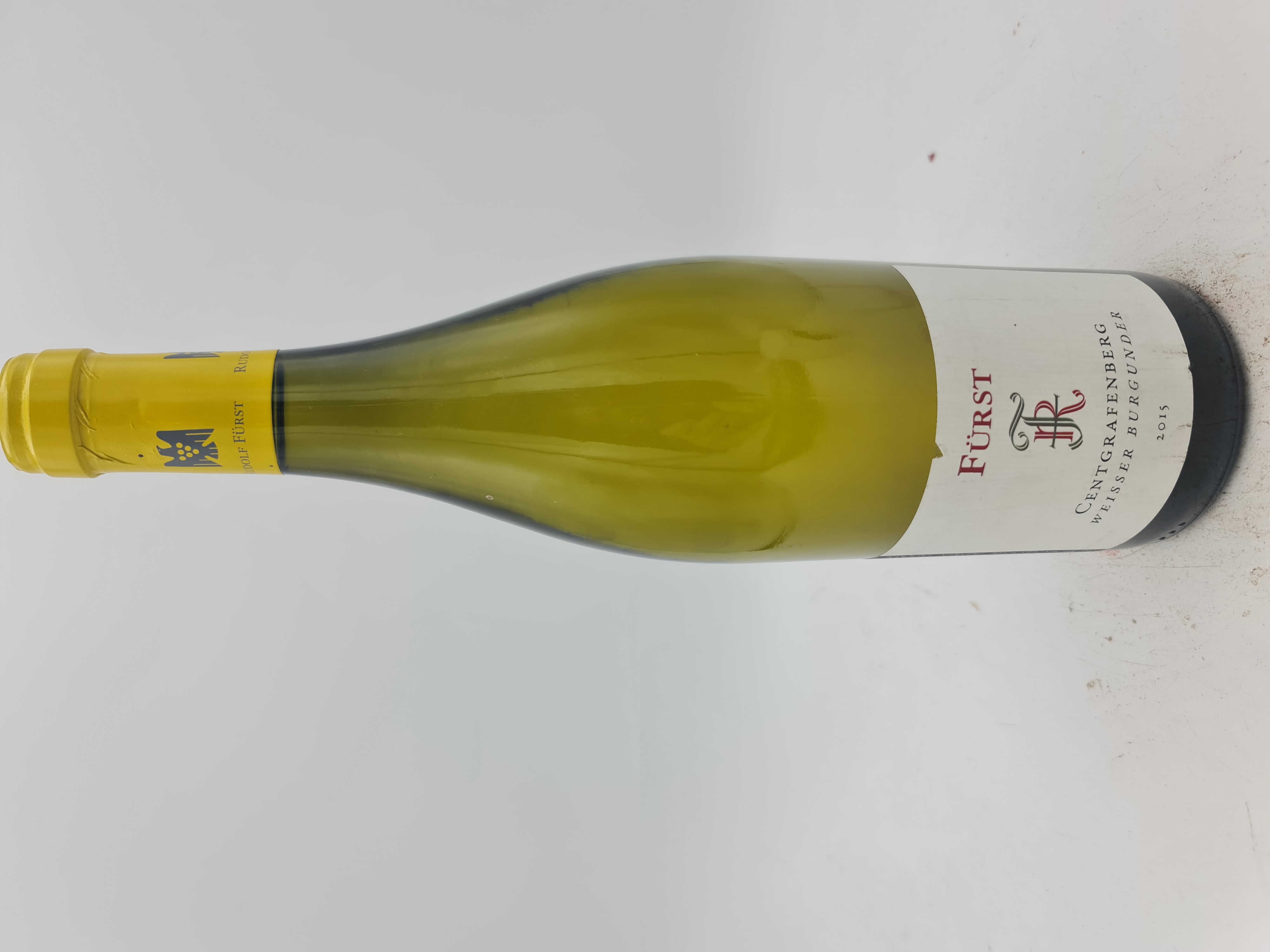 Rudolf Fürst Centgrafenberg Weissburgunder trocken dry 2015