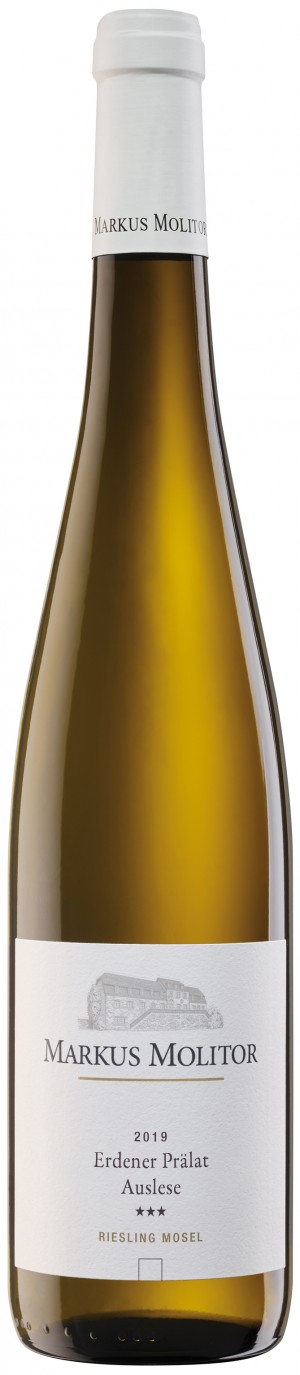 Markus Molitor - Erdener Prälat Riesling Auslese *** (3 STAR) Weisse Kapsel trocken 2019 100 Parker Points