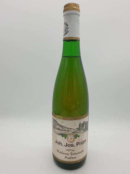 J. J. Prüm - Wehlener Sonnenuhr Riesling Auslese 1971