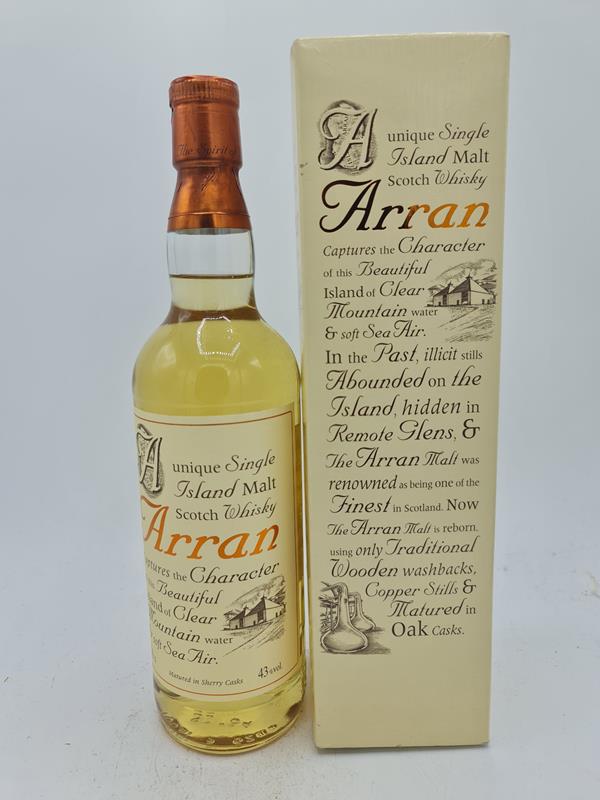 Arran NAS bottled 2003 Sherry Casks Matured 43,0% alc by vol 700ml OC