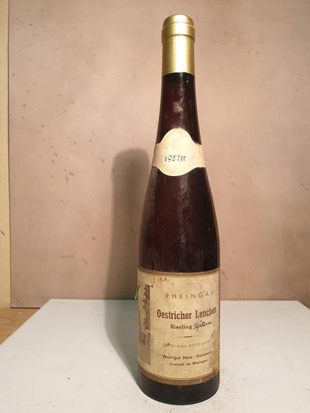 Weingut Hess-Steinmetz - Oestricher Lenchen Riesling Spätlese 1957