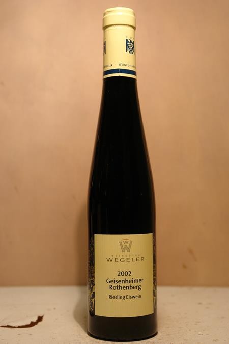 Wegeler - Geiseneimer Rothenberg Riesling Eiswein 2002 375ml