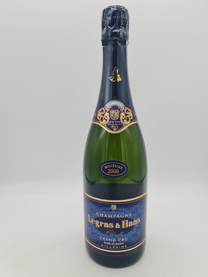 Legras & Haas Champagne Millesime Grand Cru Blanc de Blancs Brut 2006
