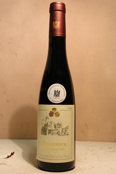 Prinz zu Salm-Dalberg´sches Weingut Schloss Wallhausen - Felseneck Riesling Eiswein Versteigerungswein 2002 375ml