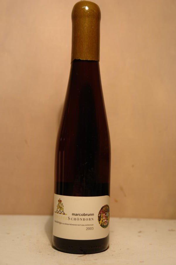 Schloss Schönborn - Erbacher Marcobrunn Trockenbeerenauslese 2007 375ml