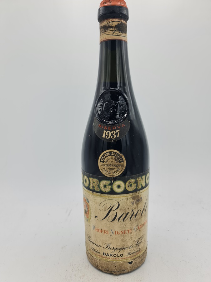 Giacomo Borgogno - Barolo Canubbi Riserva 1937
