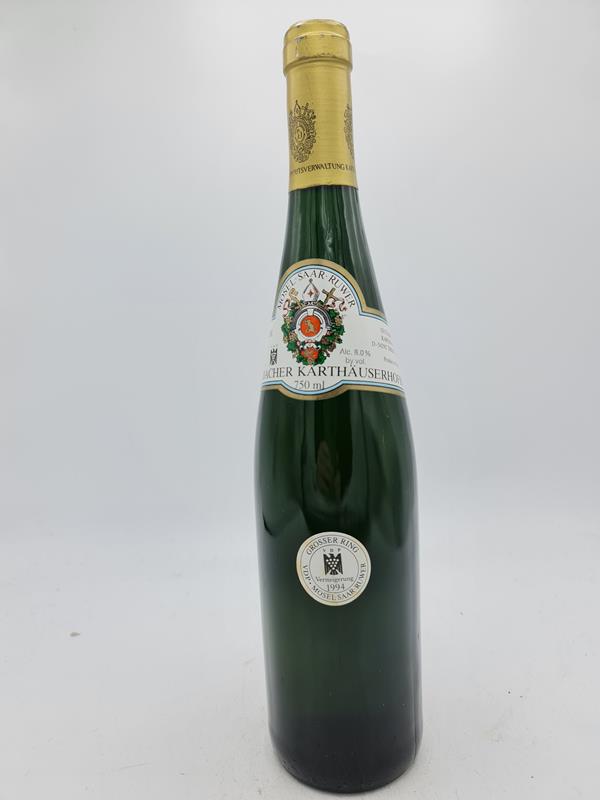 Rautenstrauch - Eitelsbacher Karthäuserhofberger Riesling Auslese N°35 Lange Goldkapsel Versteigerungswein 1993