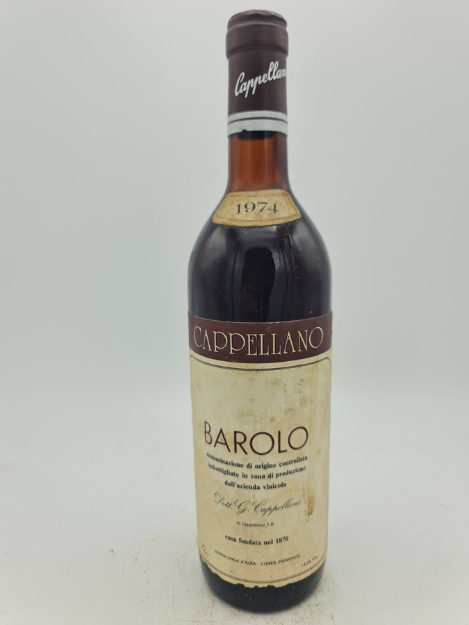 Cappellano Barolo DOCG 1974