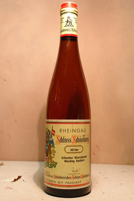 Schloss Schönborn - Erbacher Marcobrunn Riesling Auslese 1973
