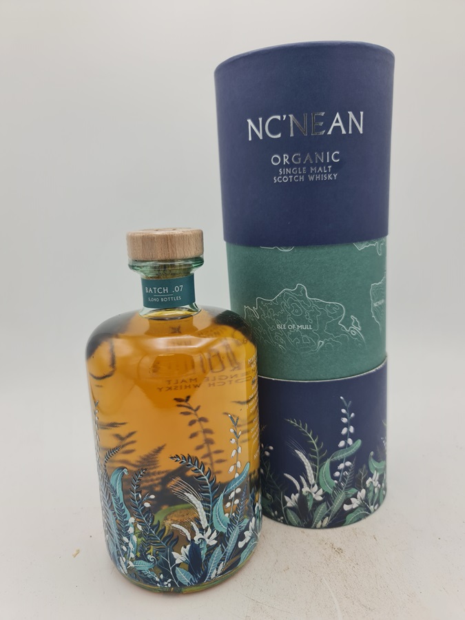 Nc'Nean 2017 3 Years Old bottled 2021 Organic Single Malt Scotch Whisky Batch 07 46,0% alc by vol 700ml OC