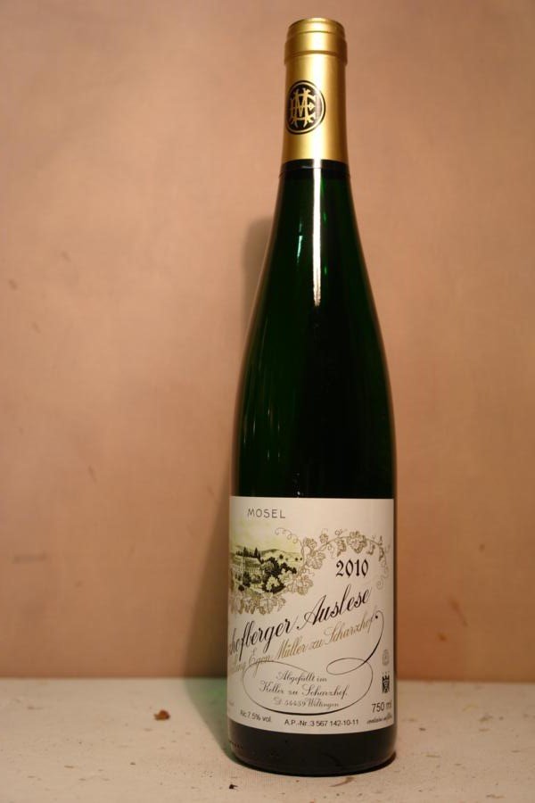 Egon Müller zu Scharzhof - Scharzhofberger Riesling Auslese Lange Goldkapsel Versteigerungswein 2010