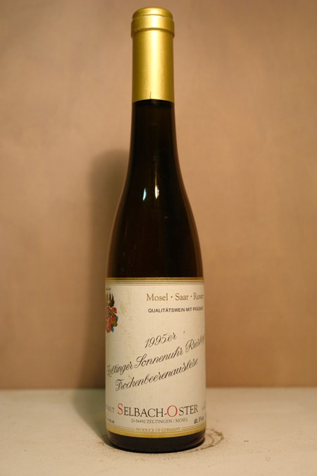 Selbach Oster - Zeltinger Sonnenuhr Riesling Trockenbeerenauslese 1995 375ml