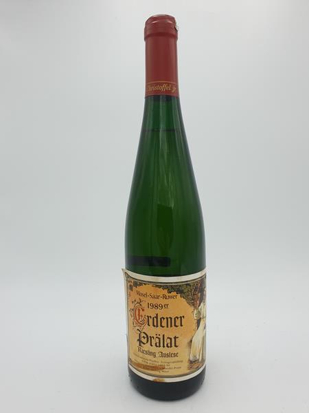 Jos. Christoffel Jr. (Christoffel-Prüm) - Erdener Prälat  Riesling Auslese 1989 bt. N°435 of 590