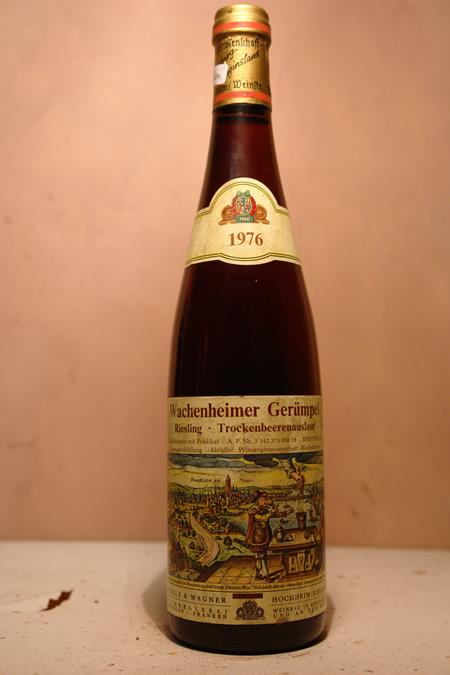 Schulz & Wagner Frankfurt - Wachenheimer Gerümpel Riesling Trockenbeerenauslese 1976