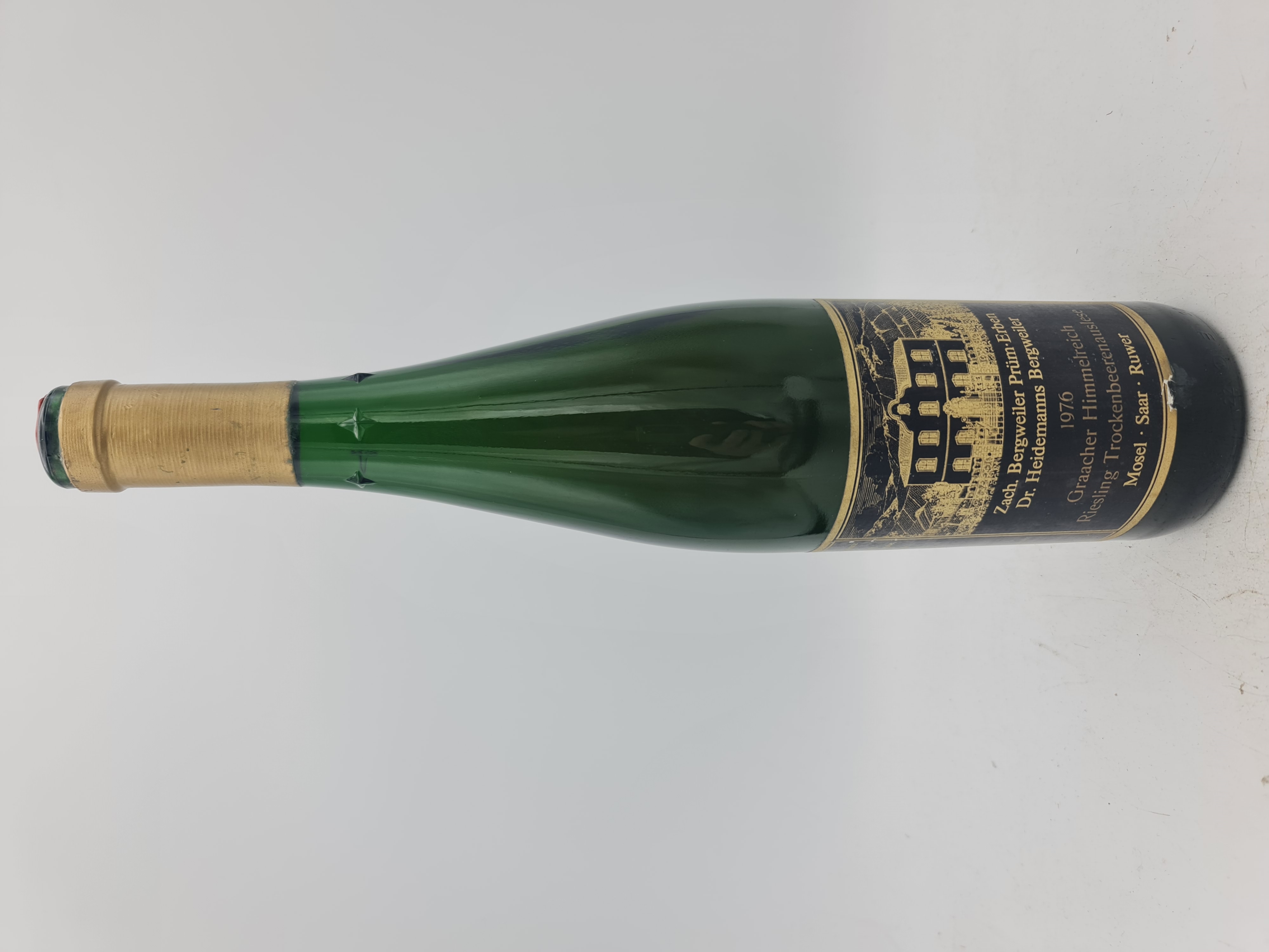 Zach. Bergweiler Prüm Erben Dr Heidemanns-Bergweiler - Graacher Himmelreich Riesling Trockenbeerenauslese 1976