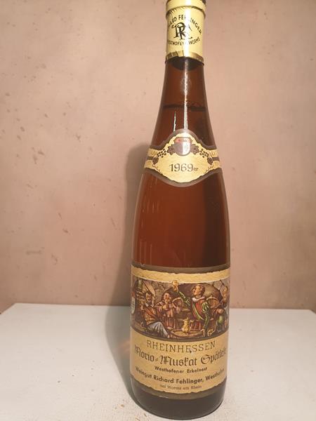 Weingut Richard Fehlinger - Westhofener Erkelnest Morio-Muskat Spätlese 1969