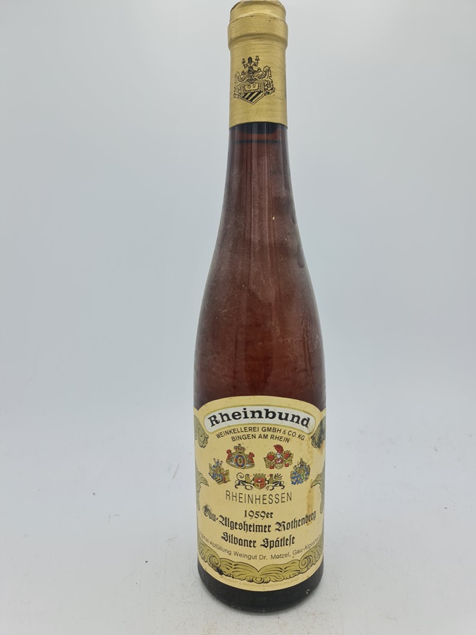 Weingut Dr. Motzel - Gau-Algesheimer Rothenberg Silvaner Spätlese 1959
