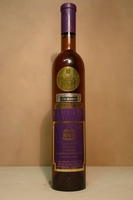 Weingut Kühling-Gillot - Laubenheimer Edelmann Scheurebe Trockenbeerenauslese Versteigerungswein 1989 500ml
