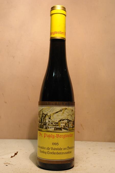 Dr. Pauly Bergweiler - Bernkasteler alte Badstube am Doctorberg Riesling Trockenbeerenauslese 1993 375ml