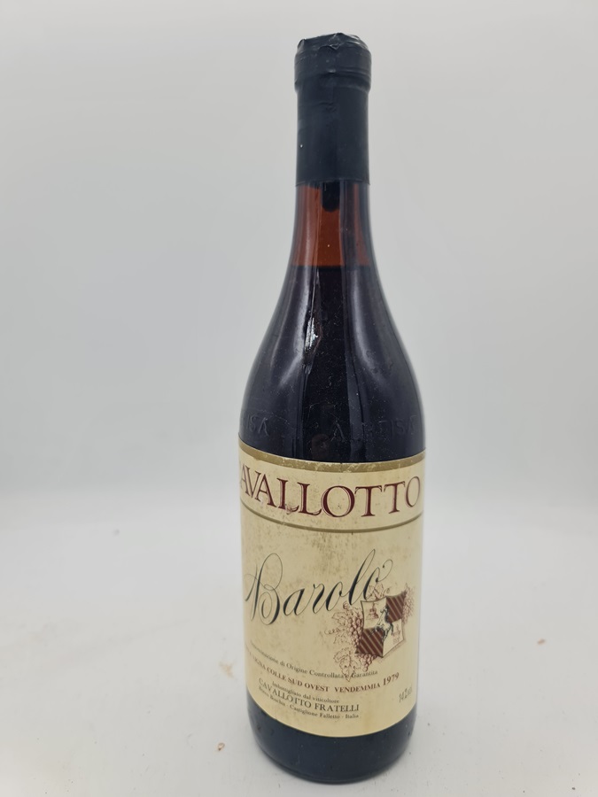 Cavallotto Barolo Riserva Bricco Boschis Vigna Colle Sudovest 1979