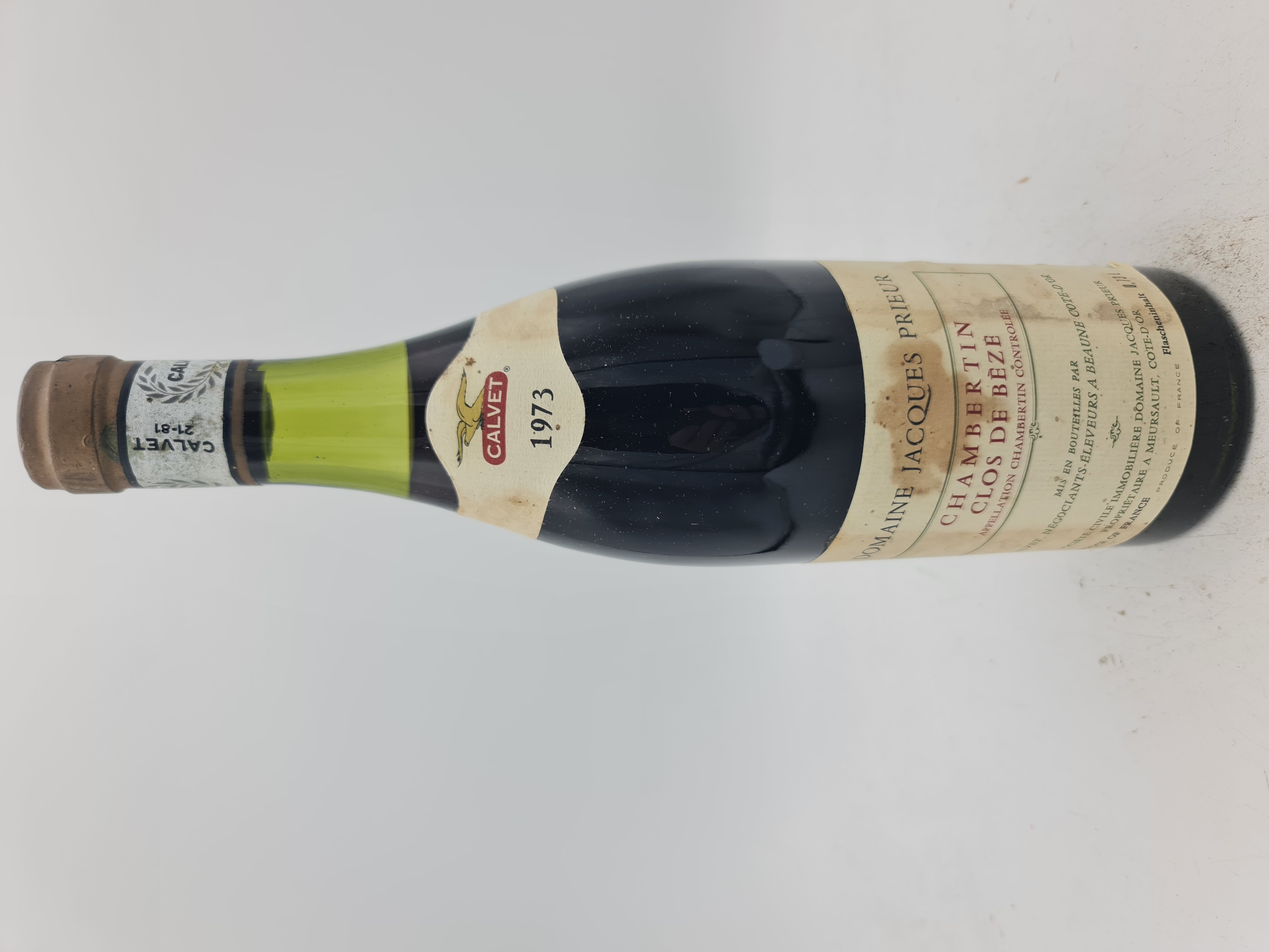 Domaine Jacques Prieur - Chambertin Clos de Bèze 'Grand Cru' 1973