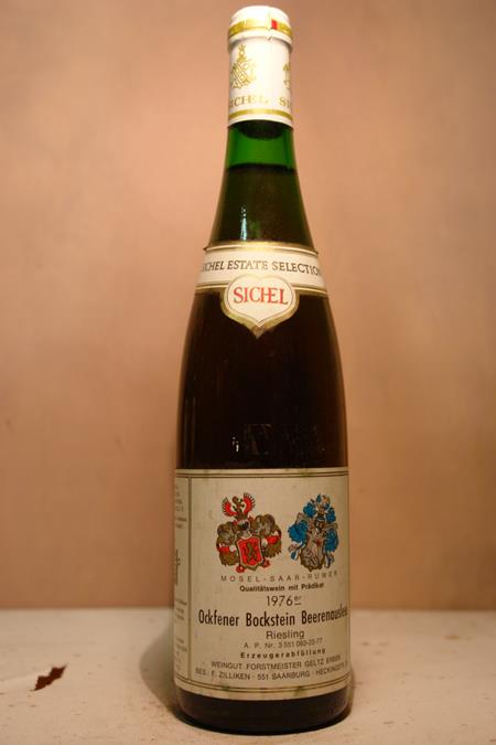 Forstmeister Geltz-Zilliken - Ockfener Bockstein Riesling Beerenauslese 1976