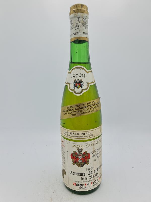 Weingut Joh. Jung - Leiwener Laurentiuslay Riesling feine Auslese 1969