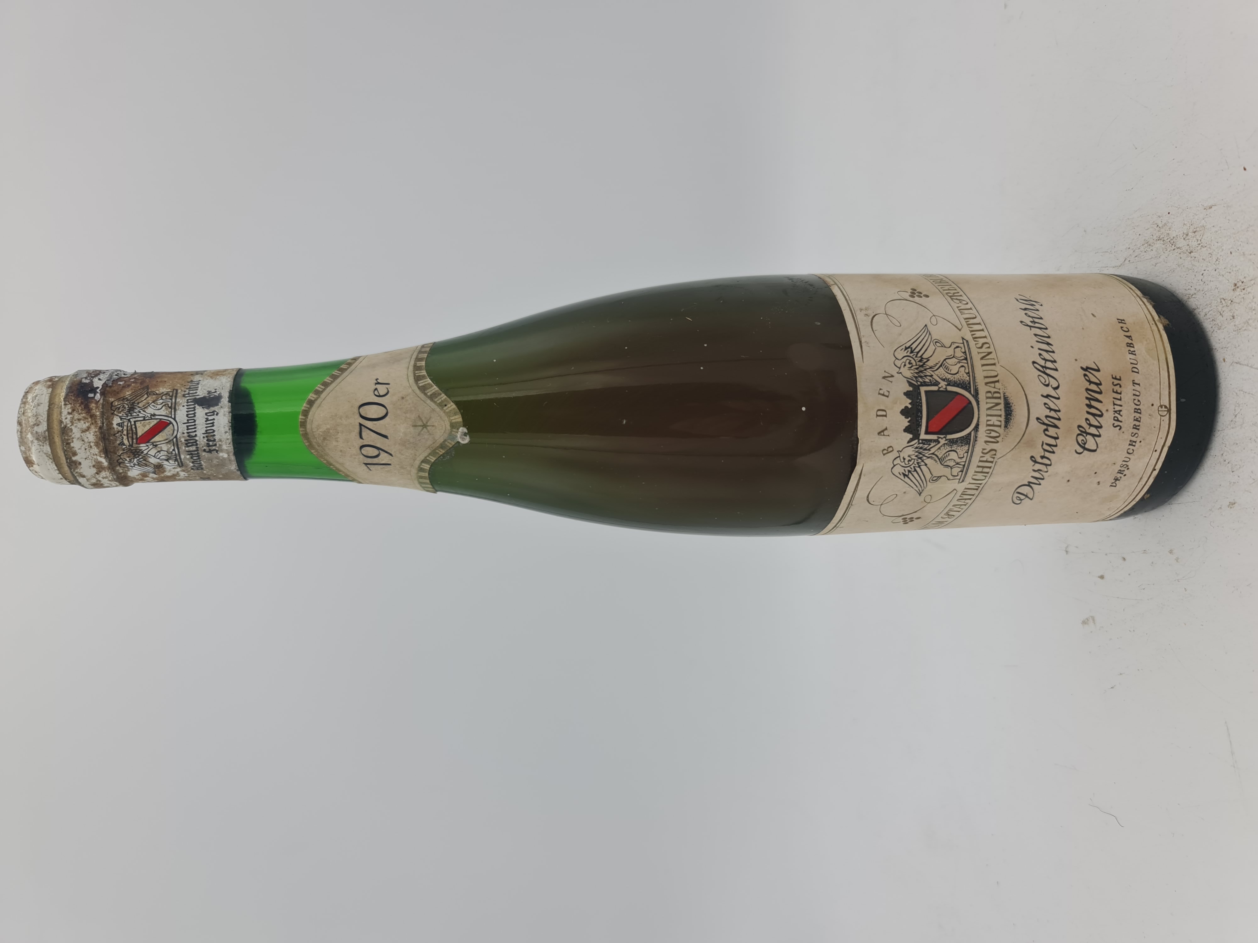 Staatliches Weinbauinstitut Freiburg - Durbacher Steinberg Clevner Spätlese 1970