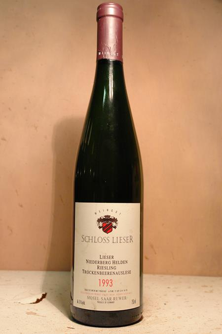 Schloss Lieser - Lieserer Niederberg Helden Riesling Trockenbeerenauslese 1993