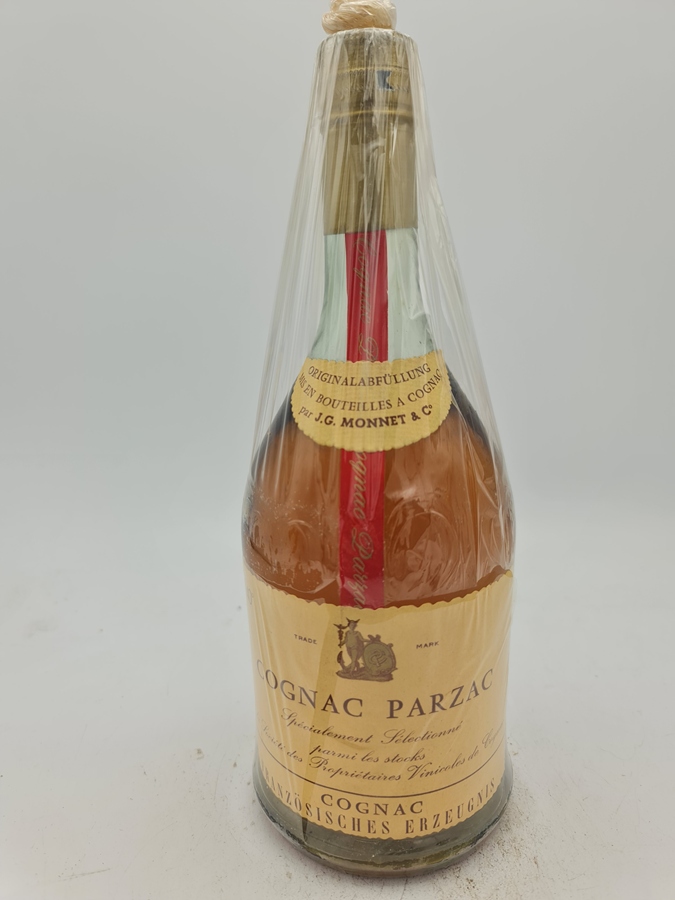 J.G. Monnet et Cie - Cognac Parzac Spécialment Sélectionné 40% alc. by vol 700ml 'old release from the 1970s'