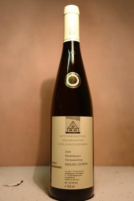 Gutsverwaltung Niederhausen Schlossböckelheim - Niederhäuser Hermannsberg Riesling Eiswein 2003