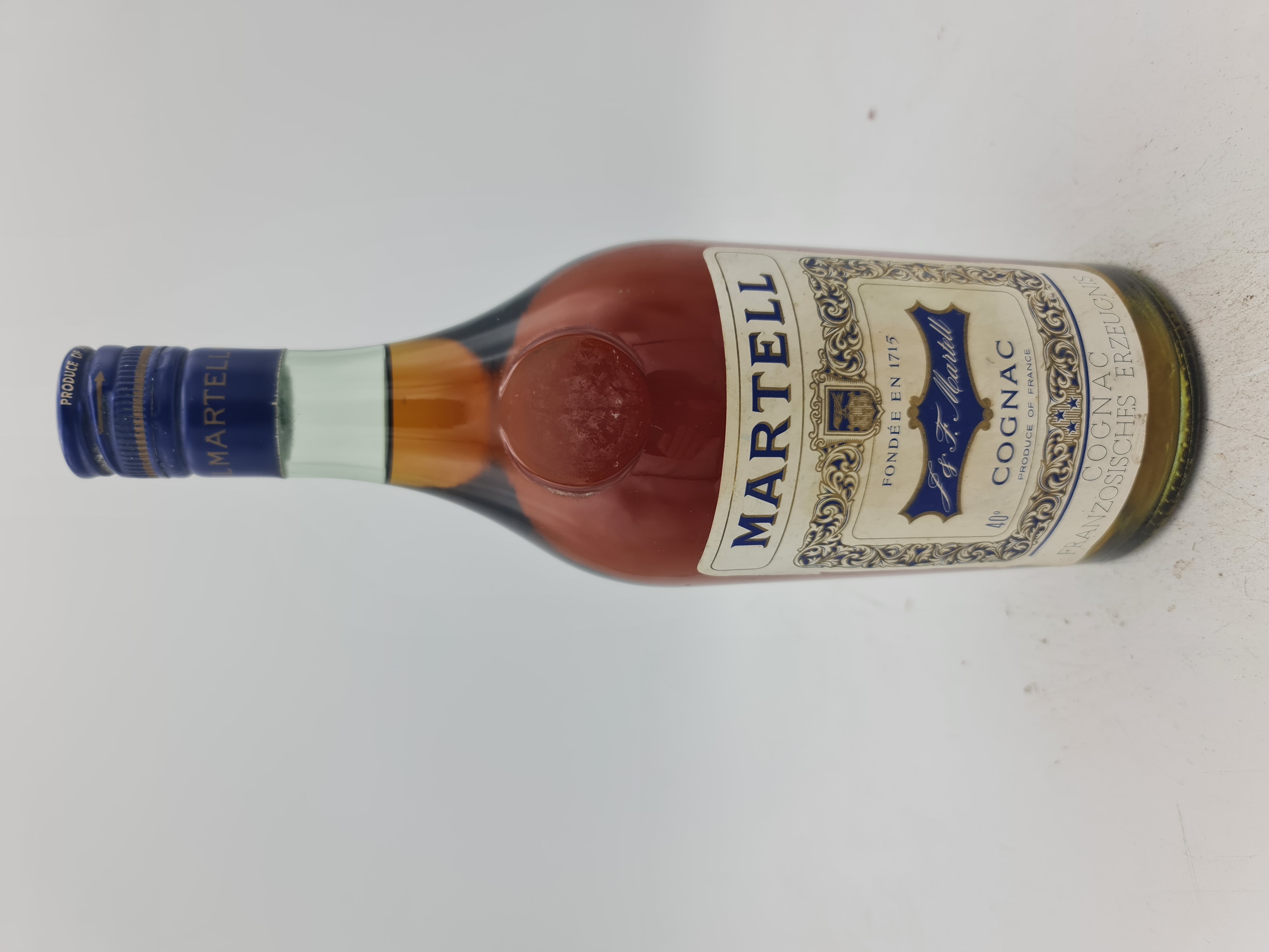 Martell Cognac 3 Stars NV 40% vol. 700ml 'old release from the 1970´s'
