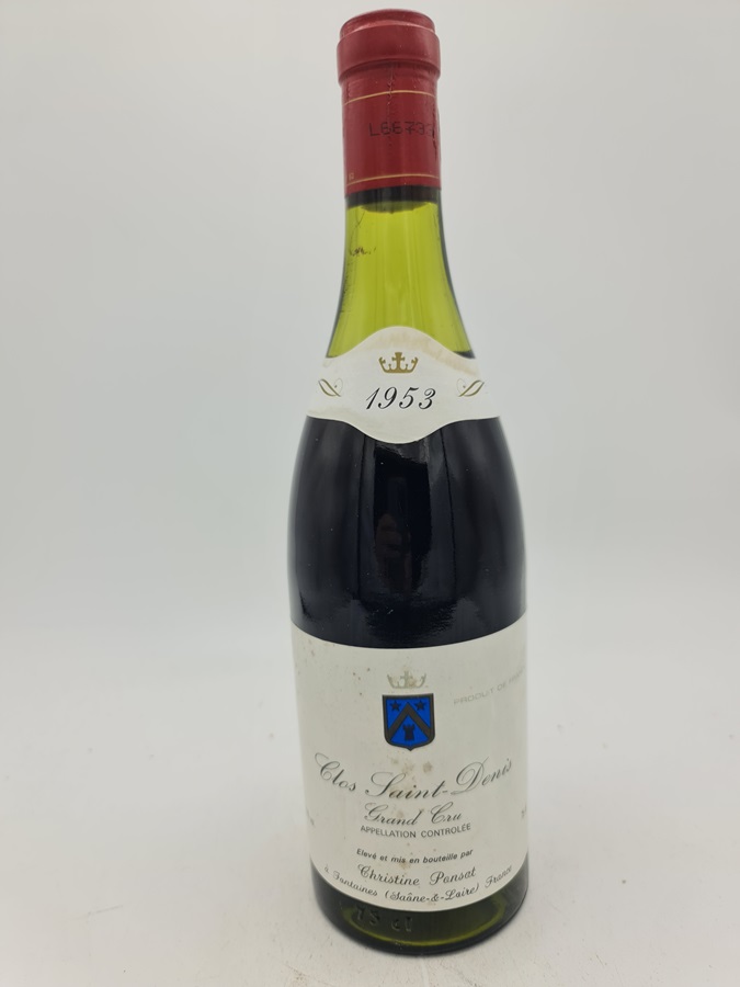 Christine Ponsot - Clos Saint-Denis 'Grand Cru' 1953
