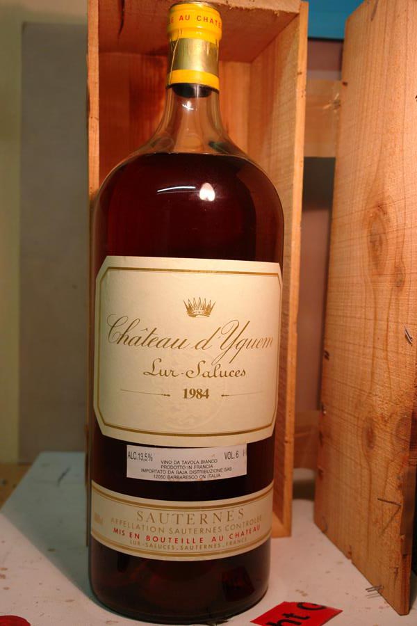 Château d´ Yquem 1984 IMPERIAL 6000ml OWC