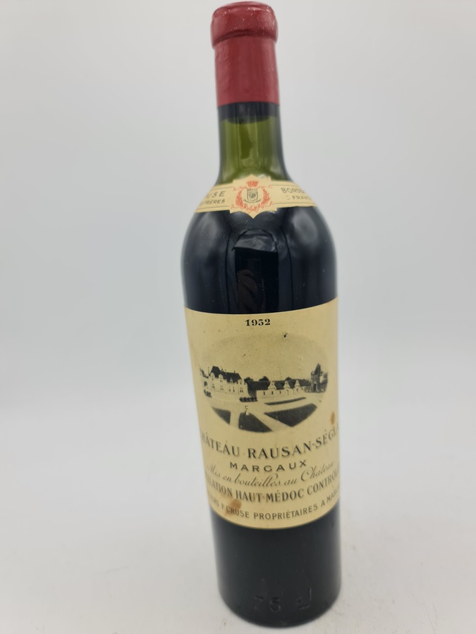 Château Rauzan-Segla 'Grand Cru Classe' Margaux 1952