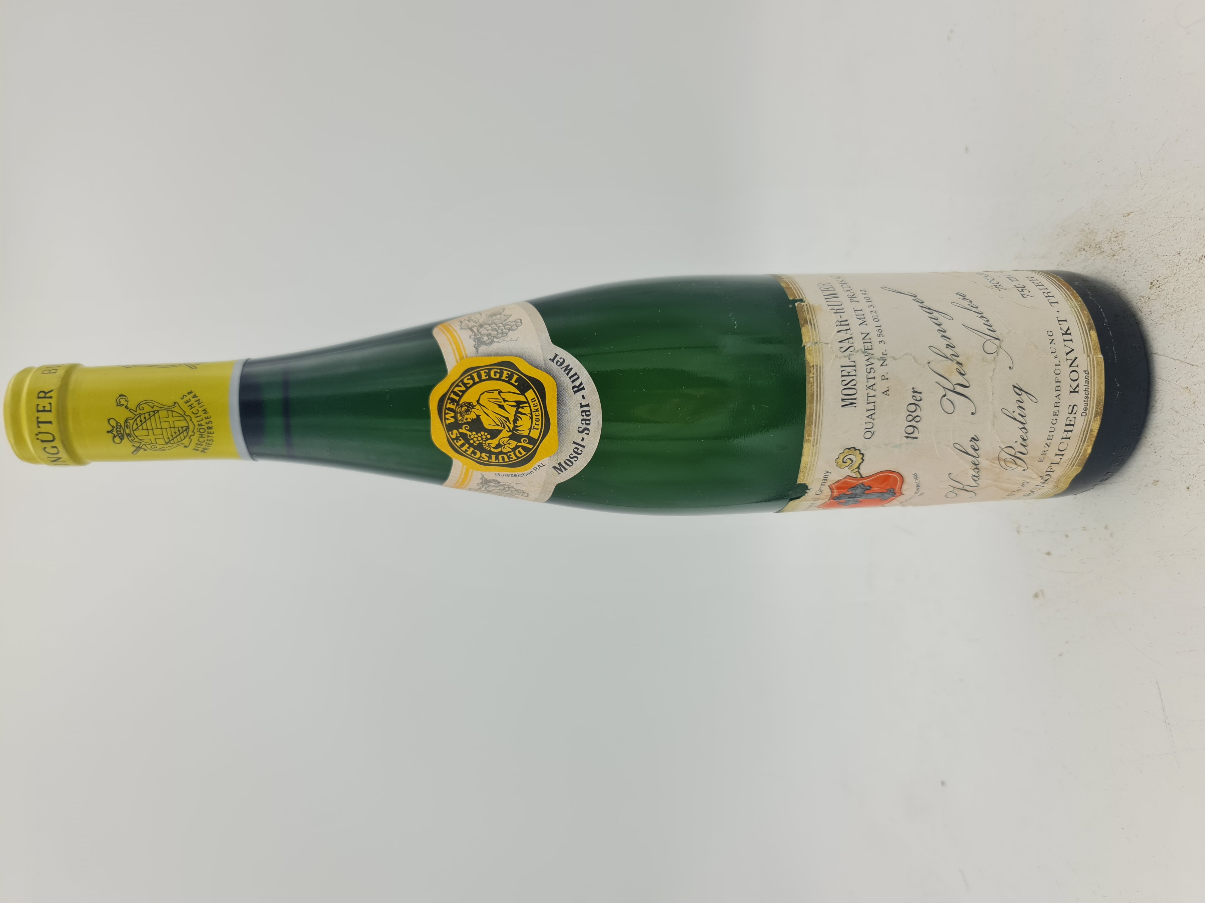 Bischöfliches Konvikt - Kaseler Kehrnagel Riesling Auslese dry 1989