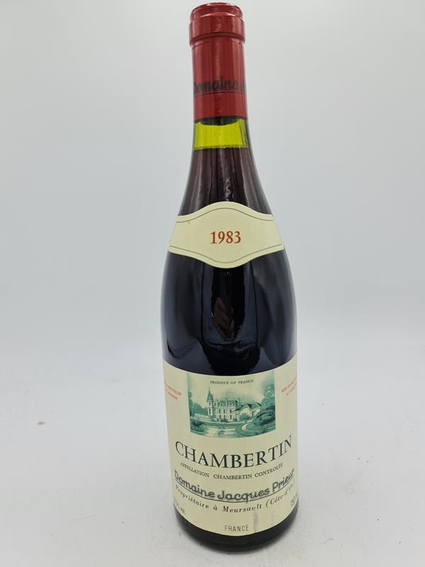 Domaine Jacques Prieur - Chambertin 'Grand Cru' 1983