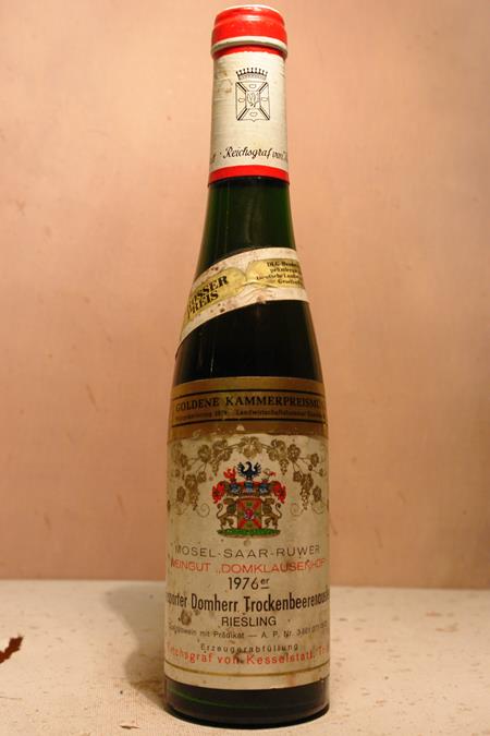 Reichsgraf von Kesselstatt - Piesporter Domherr Riesling Trockenbeerenauslese 1976 375ml