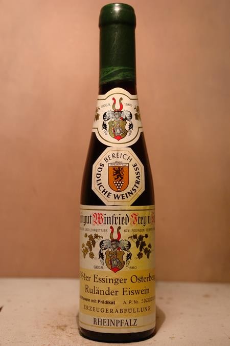 Weingut Winfried Frey & Söhne - Essinger Osterberg Ruländer Eiswein 1984 375ml
