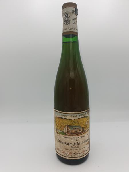 Fritz Haag - Brauneberger Juffer-Sonnenuhr Riesling Auslese 1971