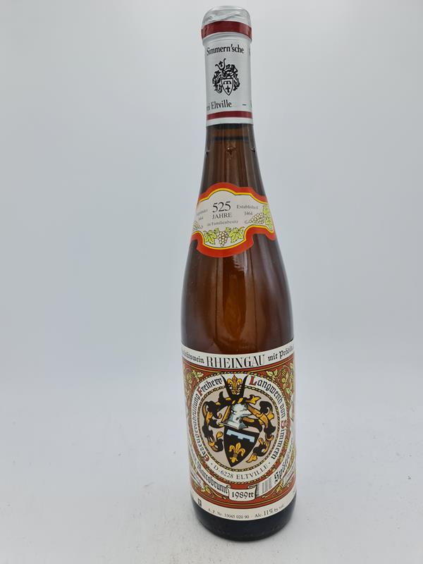Freiherr Langwerth von Simmern - Erbacher Marcobrunn Riesling Spätlese 1989