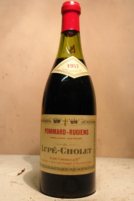 Lupé-Cholet - Pommard-Rugiens 1957